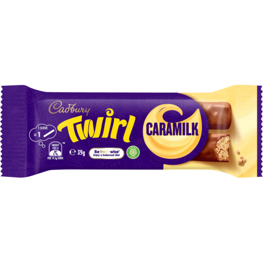 Cadbury Twirl Caramilk 39g (Australia)