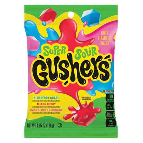 Gushers Super Sour 120g