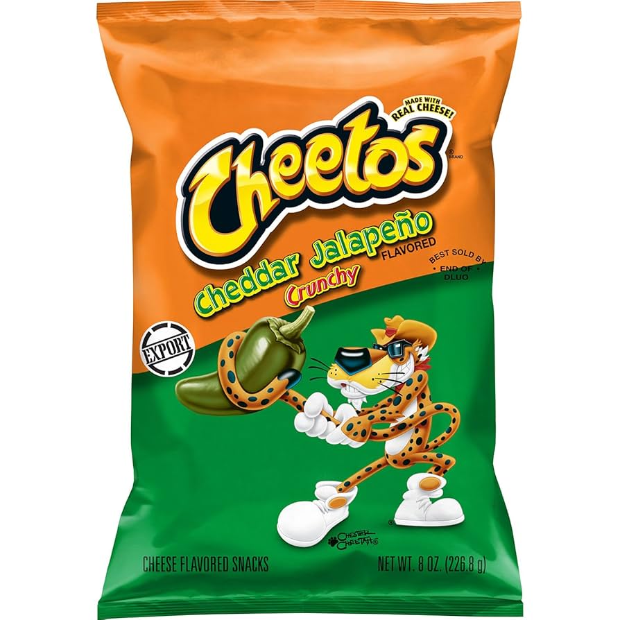 Cheetos Cheddar Jalapeño 8oz