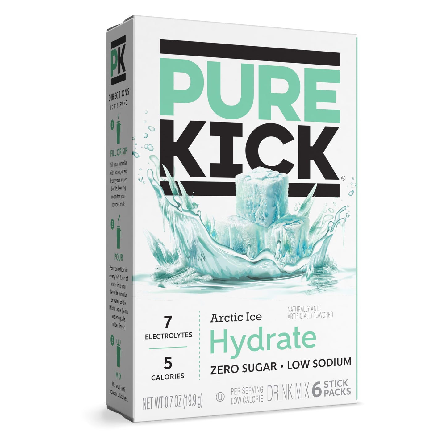 Pure Kick Artic Ice Drink Mix 6ct