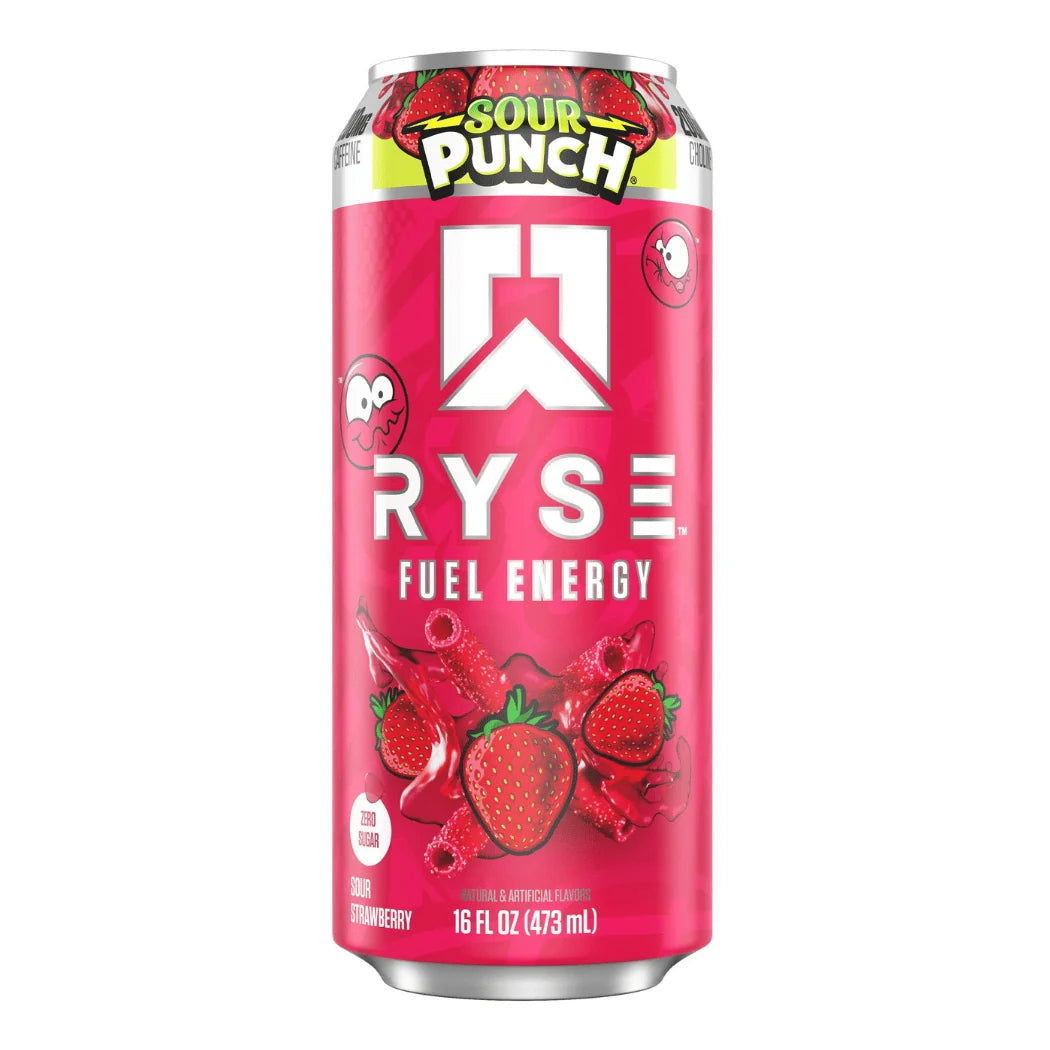 Ryse Sour Punch Strawberry 473ml