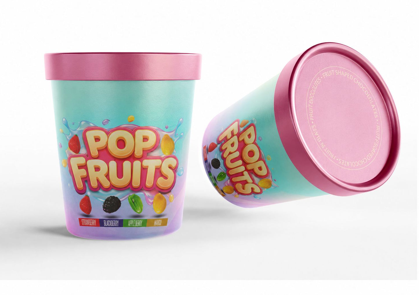 Pop Fruits Chocolate 60g