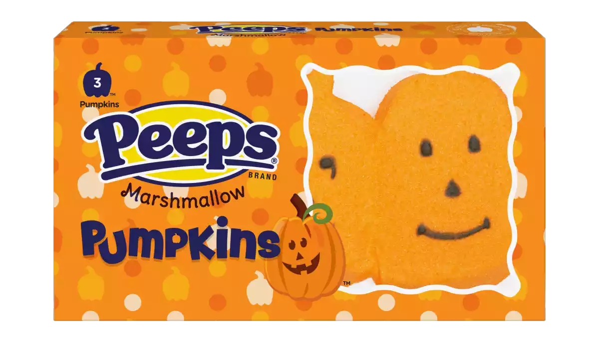 Peeps Marshmallow Pumpkin 3pk