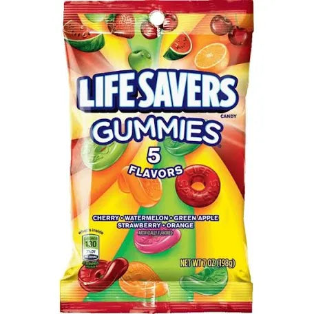 Lifesavers Gummies 5 Flavours 198g