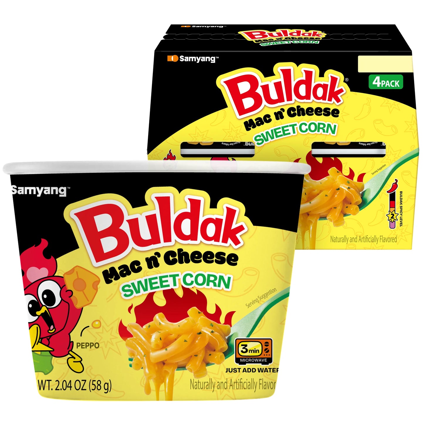Samyang Buldak Mac n’ Cheese Sweet corn