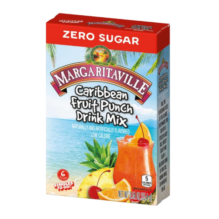 Margaritaville Caribbean Fruit Punch Drink Mix 6ct