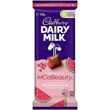 Cadbury Dairy Milk McoBeauty Watermelon (Australia)