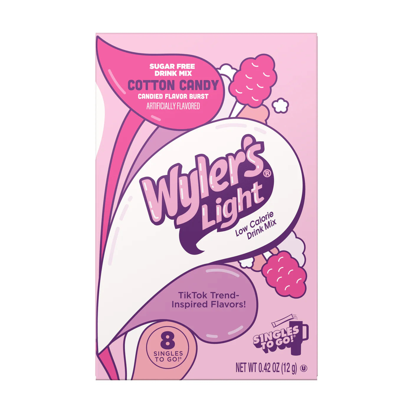 Wyler’s Light Cotton Candy Drink Mix 8ct