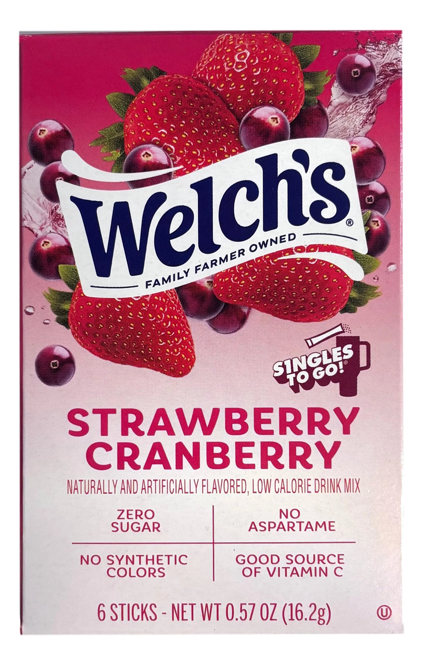 Welch’s Strawberry Cranberry Drink Mix 6ct