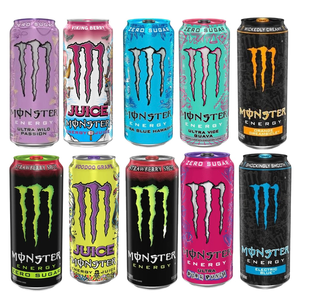 Monster Energy USA Full Range Bundle 10 x 473ml