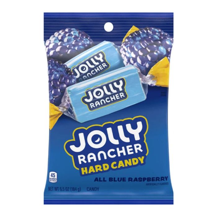 Jolly Rancher Hard Candy All Blue Raspberry 198g