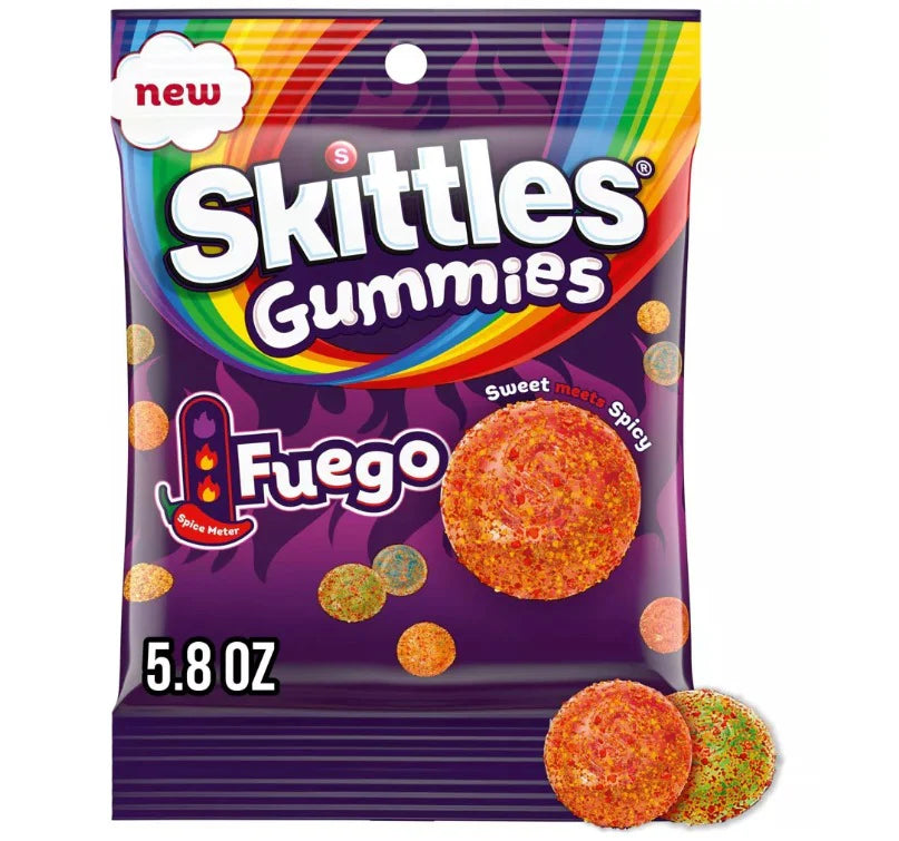 Skittles Gummies Fuego 5.8oz