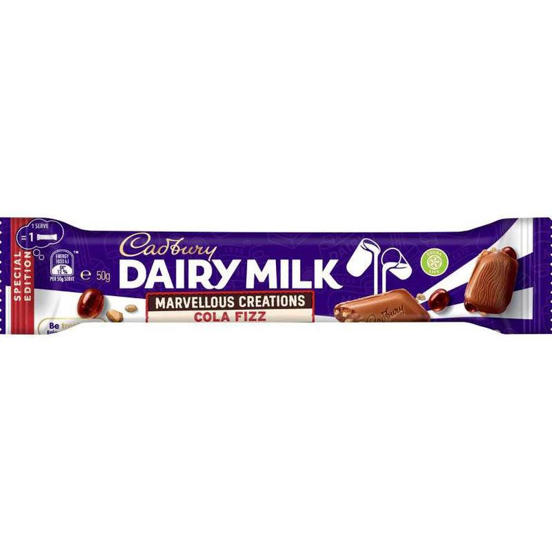 Cadbury Dairy Milk Marvellous Creations Cola Fizz (50g) (Australia) - Central Sweet Supply