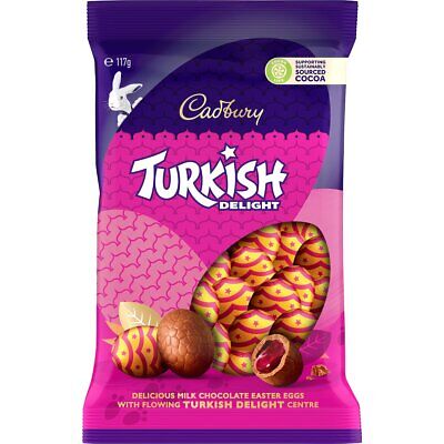 Cadbury Turkish Delight Eggs (117g) (Australia) - Central Sweet Supply