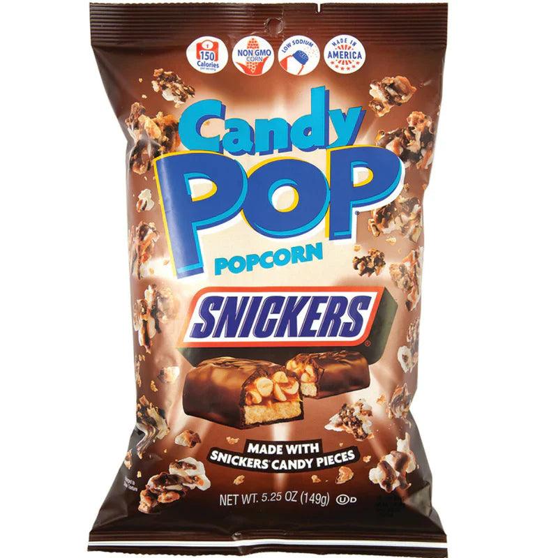 Candy Pop Snickers Chocolate Popcorn (149g) - Central Sweet Supply
