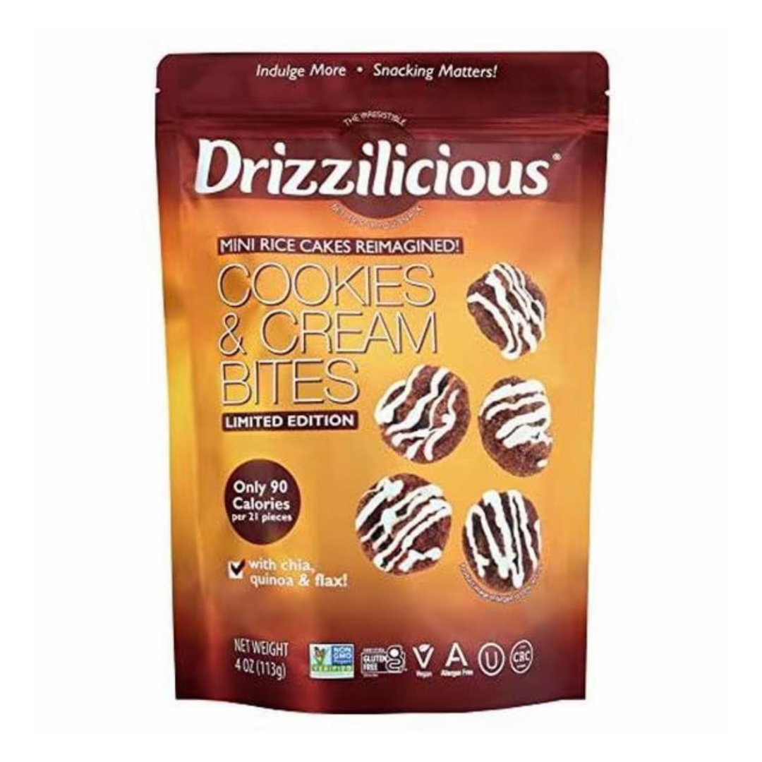 Drizzilicious Cookies & Cream Bites (4oz) - Central Sweet Supply