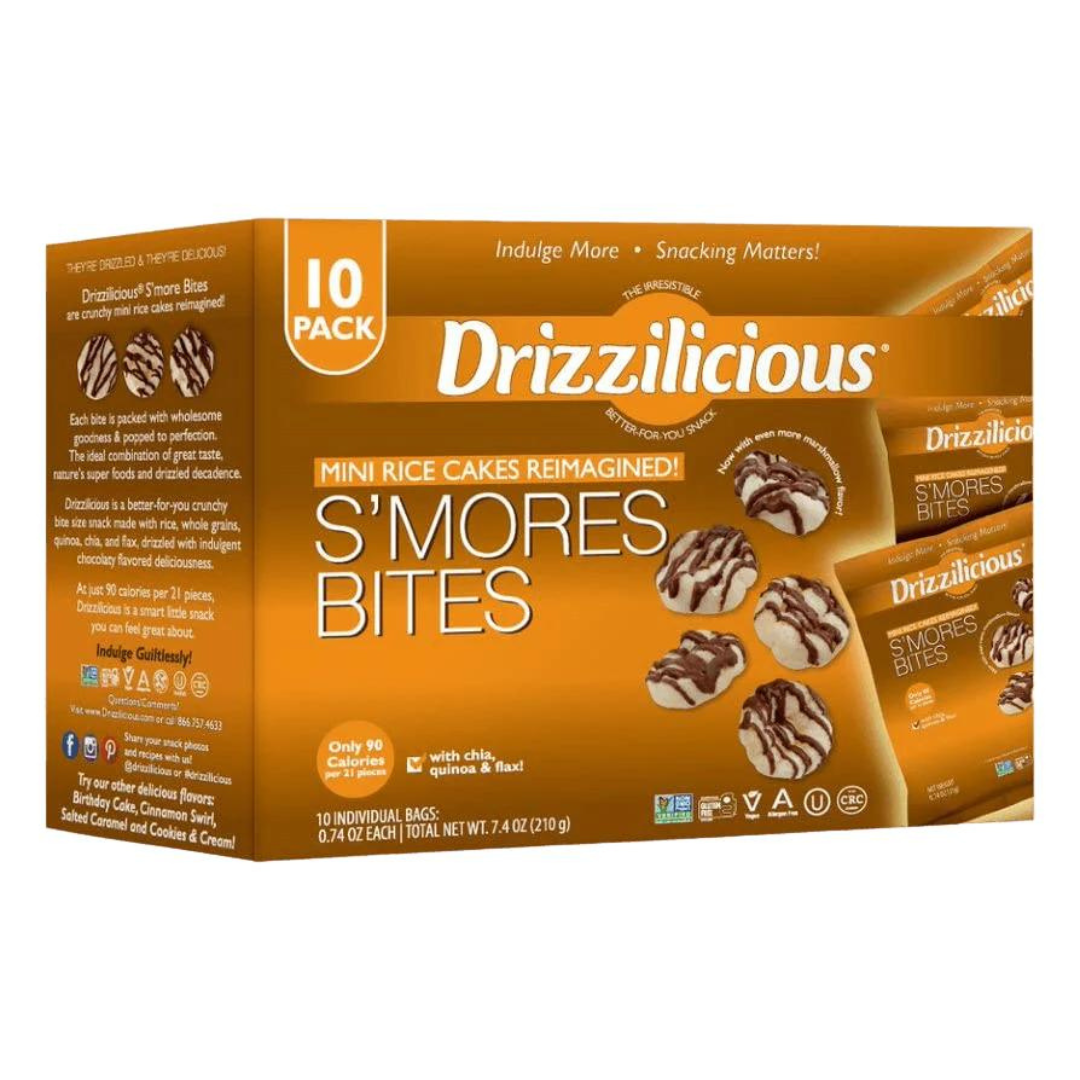 Drizzilicious Smores Bites 10 Pack - Central Sweet Supply