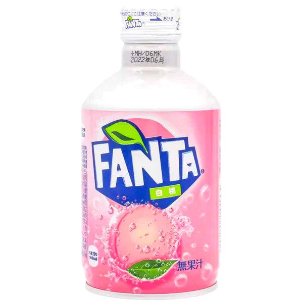 Fanta White Peach Aluminium Bottle (300ml) (Japan) - Central Sweet Supply
