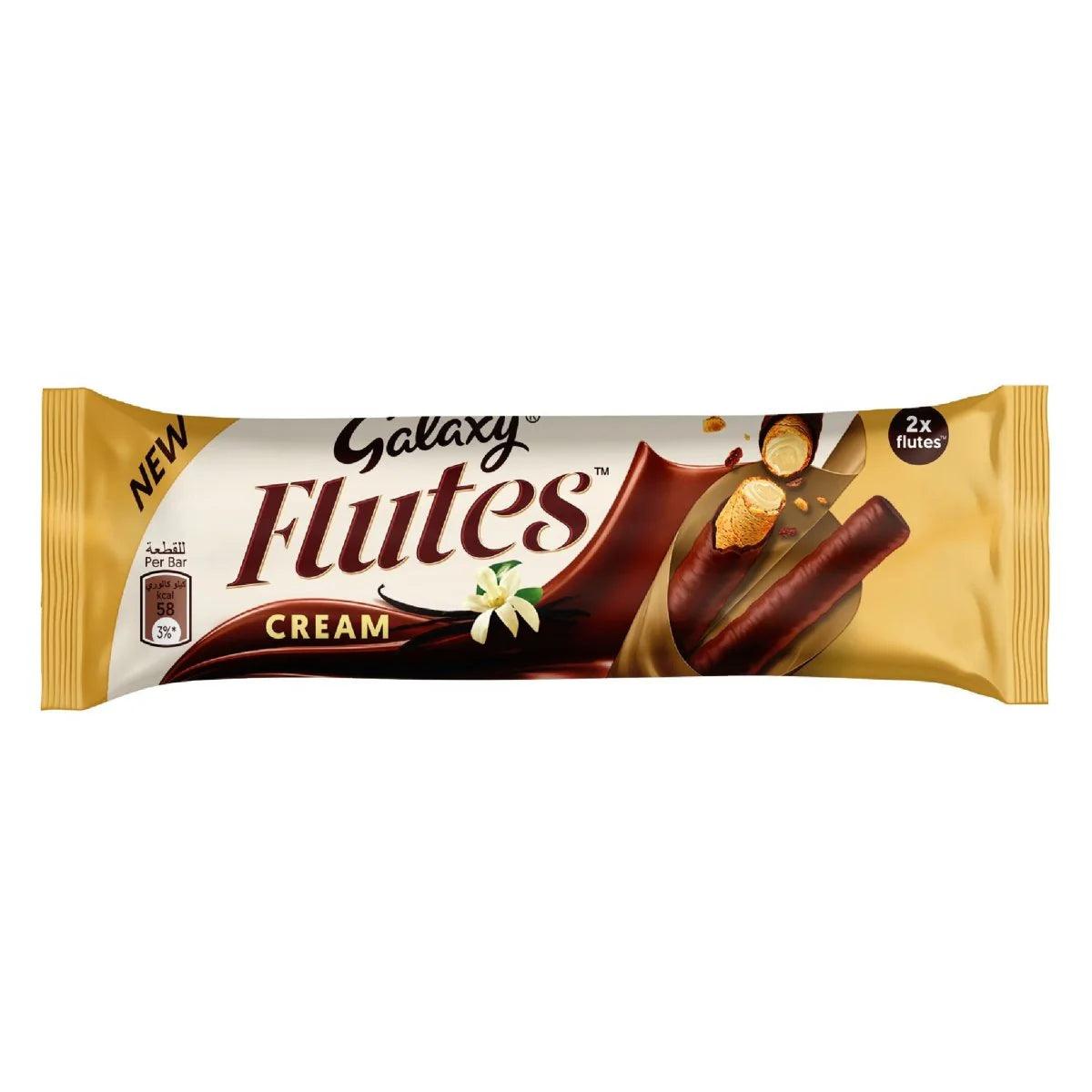 Galaxy Flutes Cream (22.5g)(Dubai) - Central Sweet Supply