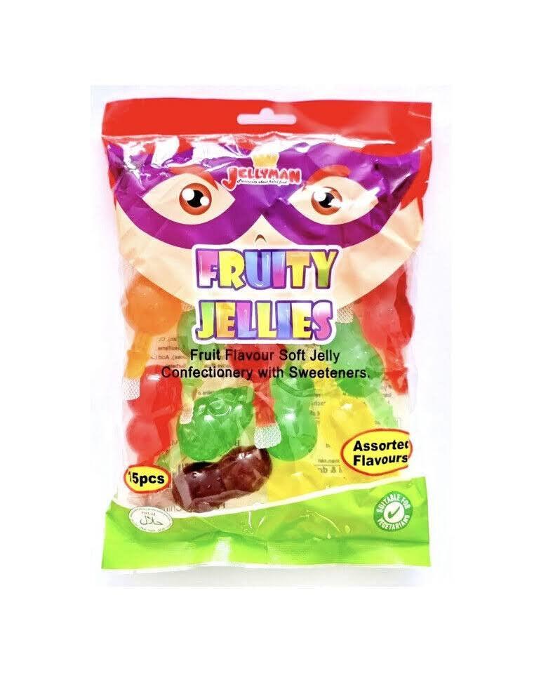 Halal Jellyman Fruity Jellies (15ct) - Central Sweet Supply