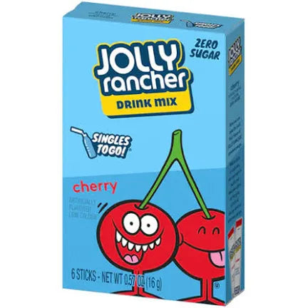 Jolly Rancher Cherry Singles To Go Drink Mix - 0.65oz - Central Sweet Supply