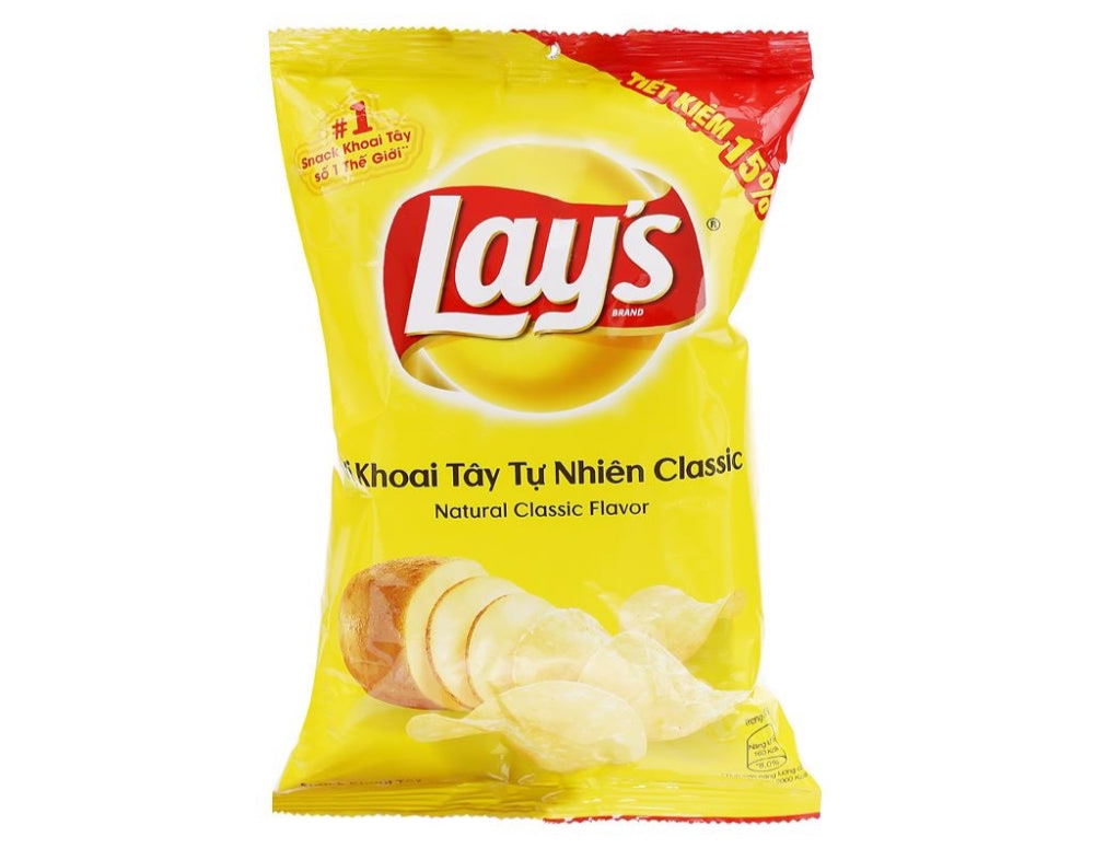 Lays Natural Classic (32g) (Vietnam) - Central Sweet Supply