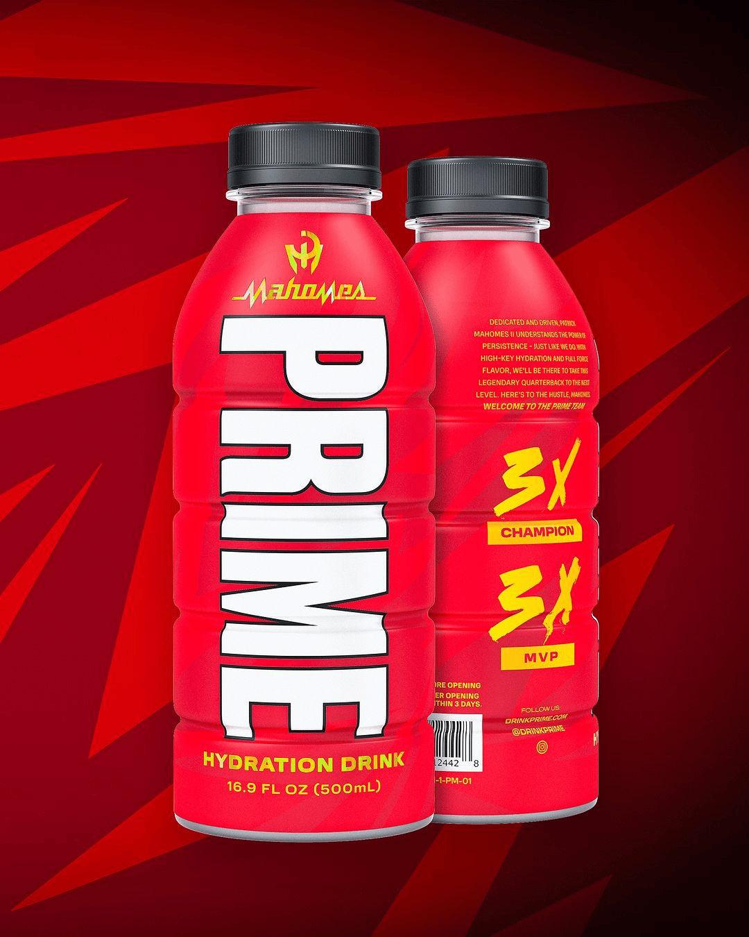 Prime Hydration Patrick Mahomes (500ml) - Central Sweet Supply