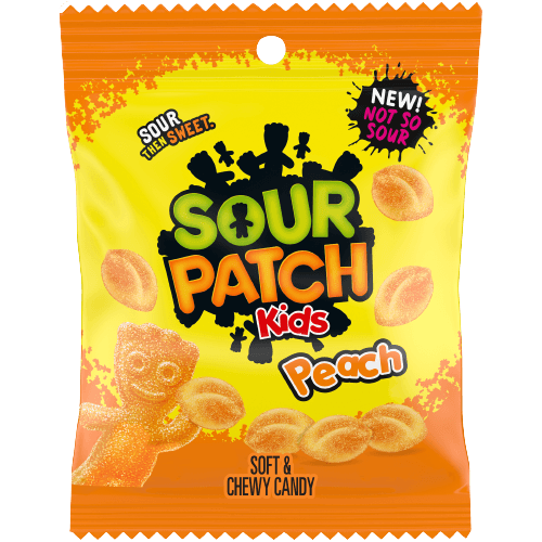 Sour Patch Kids Peach Peg Bag (141g) - Central Sweet Supply