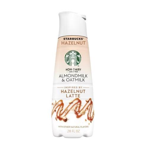 Starbucks Coffee Creamer Almond & Oat Milk Hazelnut Latte (28oz) - Central Sweet Supply