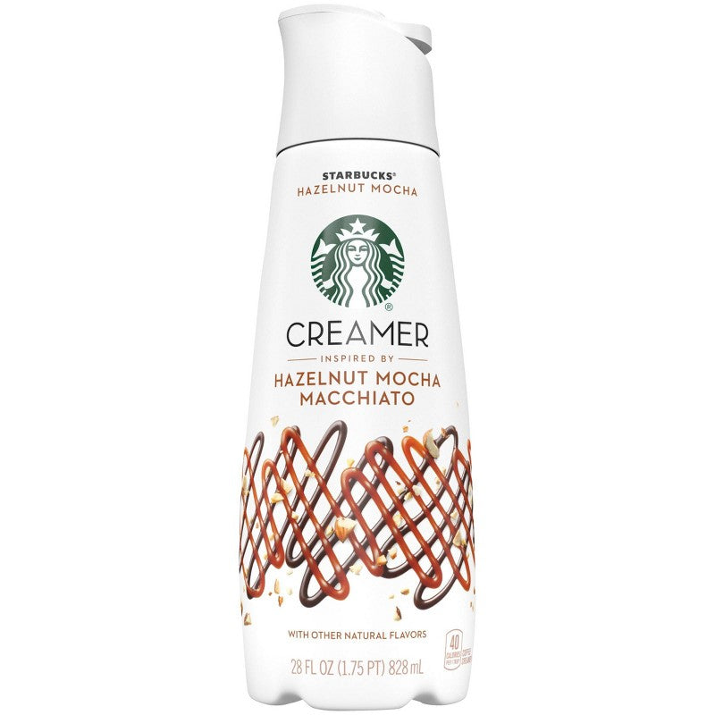 Starbucks Coffee Creamer Hazlenut Mocha Macchiato (28oz) - Central Sweet Supply