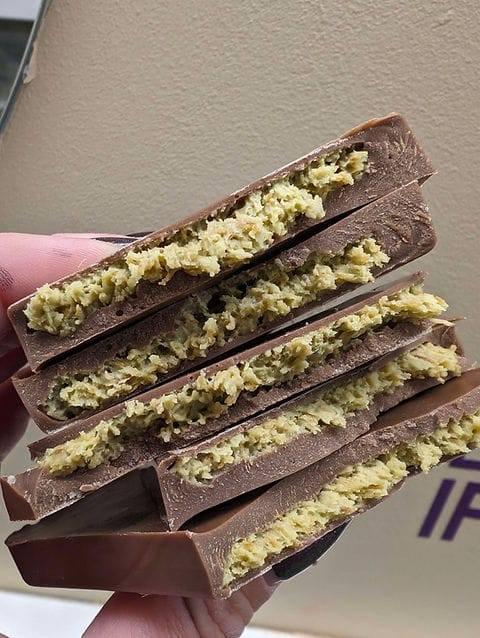 Viral Dubai Pistachio Kunafa Chocolate Bar (90g) Can’t Get Kunafa Of It ‘ - Central Sweet Supply