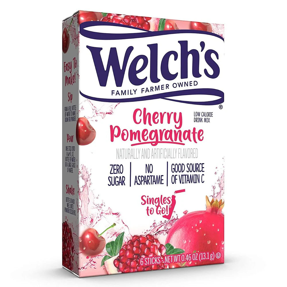 Welch’s Cherry Pomegranate Drink Mix - 0.46oz - Central Sweet Supply