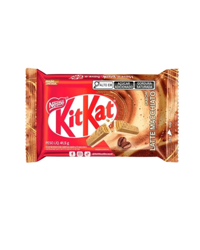 Kitkat Sabor Latte Macchiato (Brazil) 41.5g