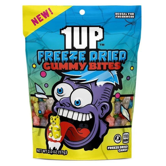 1UP Freeze Dried Gummy Bites (57g) - Central Sweet Supply