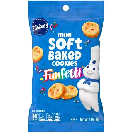 Pillsbury Mini Soft Baked Cookies Funfetti 3oz