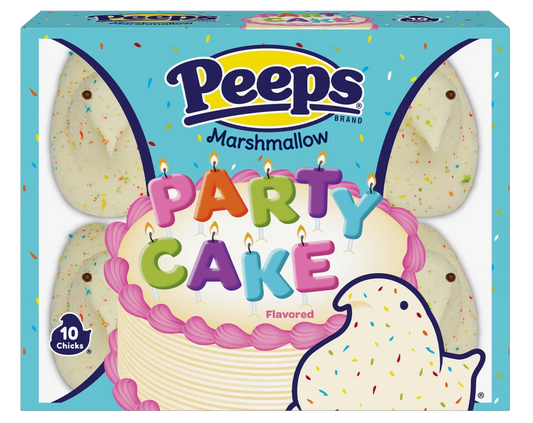 Peeps Marshmallow Party Cake 10 Chicks (85g)
