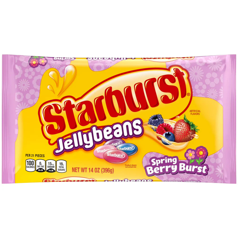 Starburst Jellybeans Spring Berry Mix 396g