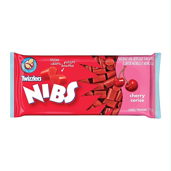Twizzlers Nibs Cherry Rise 75g (Canada)