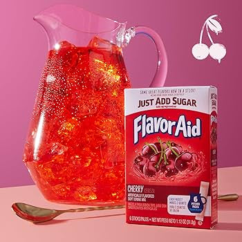 Flavor Aid Cherry Drink Mix 6ct