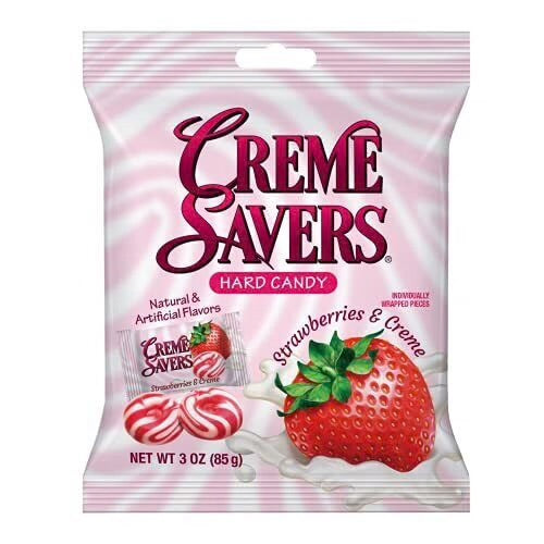 Creme Savers Strawberries & Creme 88g