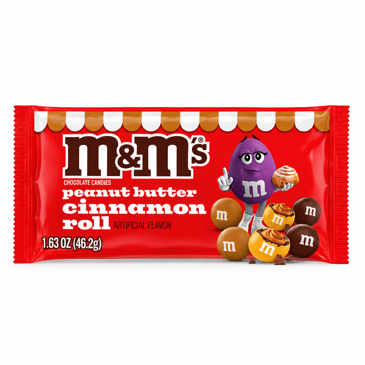 M&m’s Peanut Butter Cinnamon Roll 46.2g