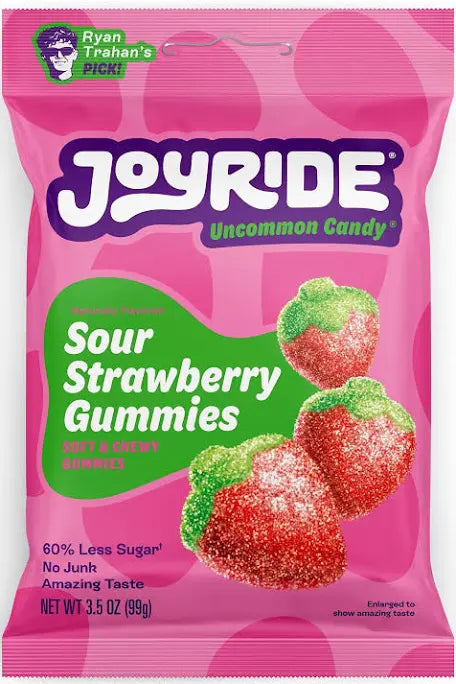 Joyride Sour Strawberry Gummies 99g