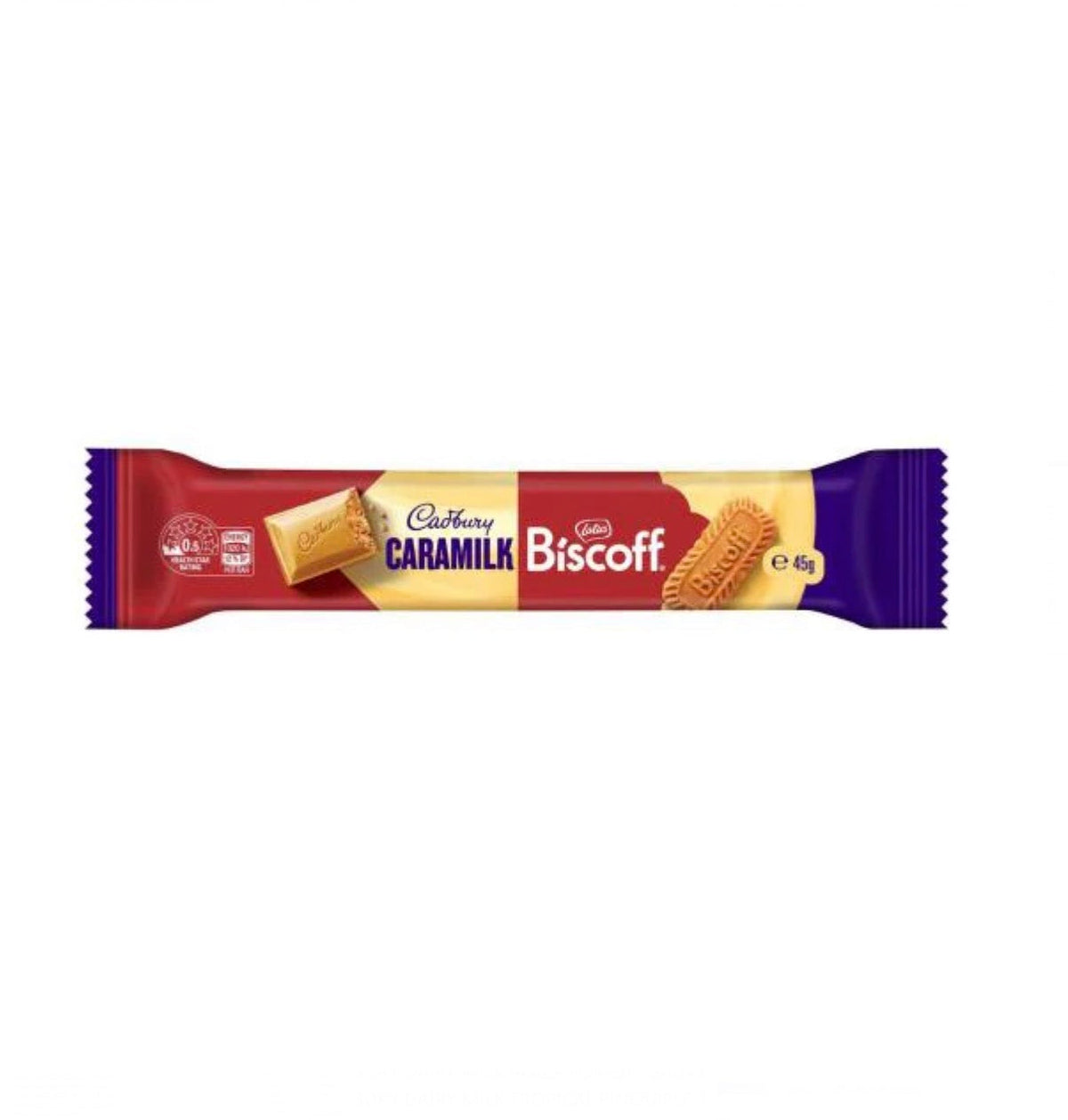 Cadbury Caramilk Biscoff 45g (Australia)