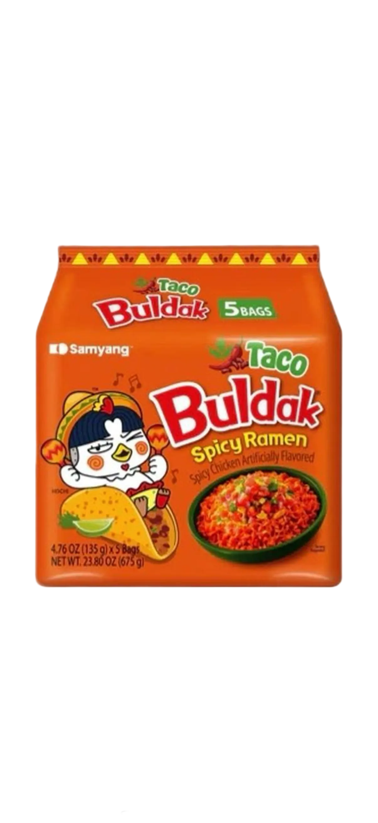 Samyang Buldak Taco (5 Pack) 135g x 5