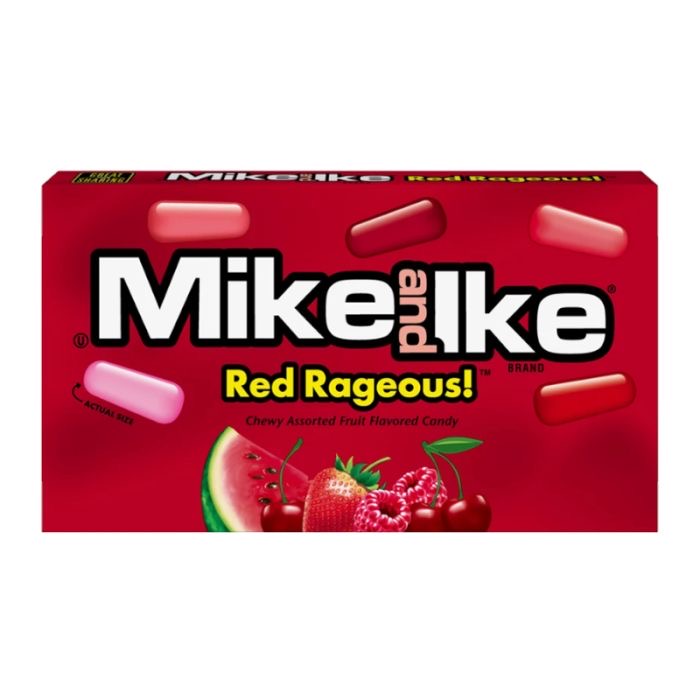 Mike And Ike Red Rageous 121g