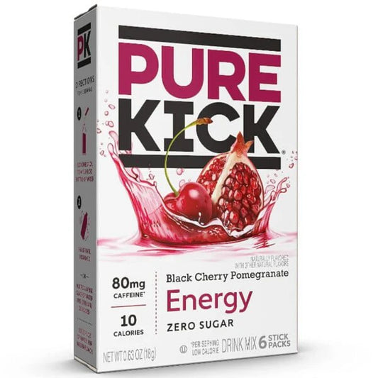 Pure Kick Black Cherry Pomegranate  Drink Mix 6ct