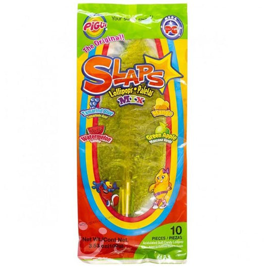 Pigui Slaps Lollipops Mix 100g