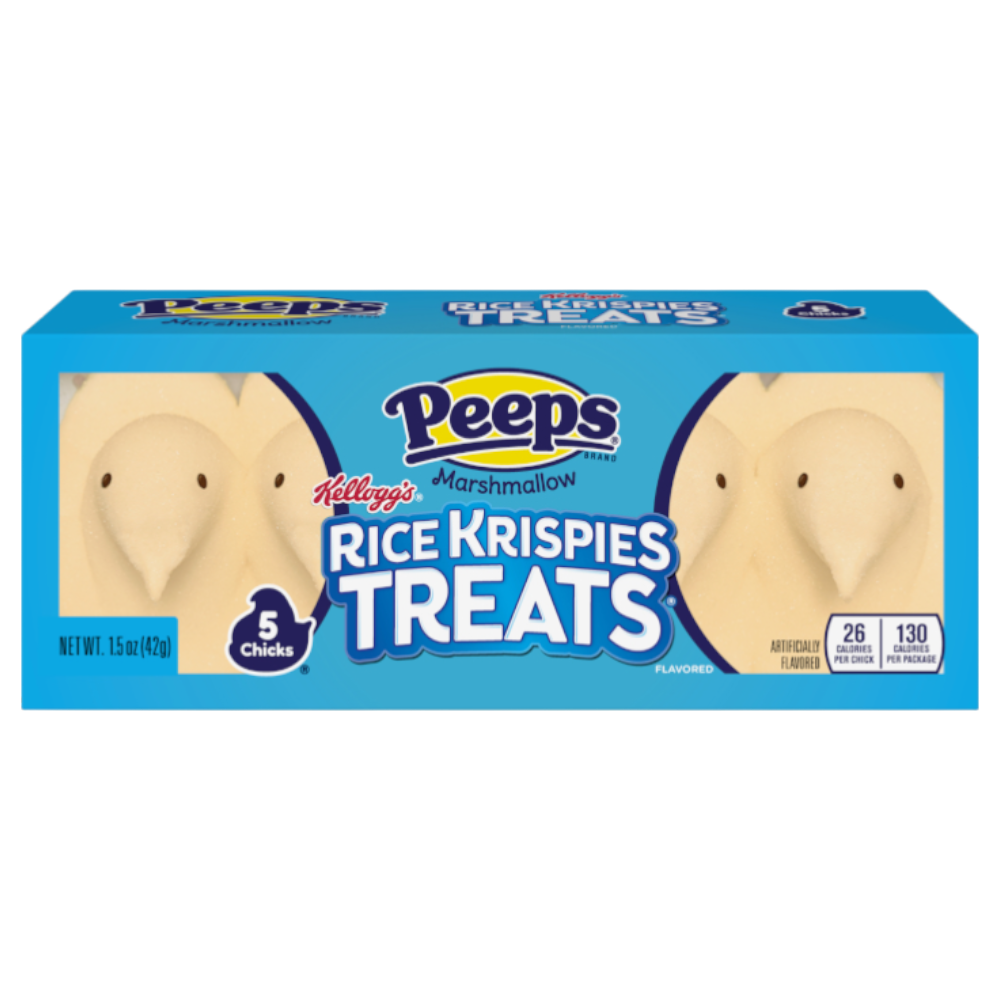 Peeps Marshmallow Rice Krispies 5 Chicks (42g)