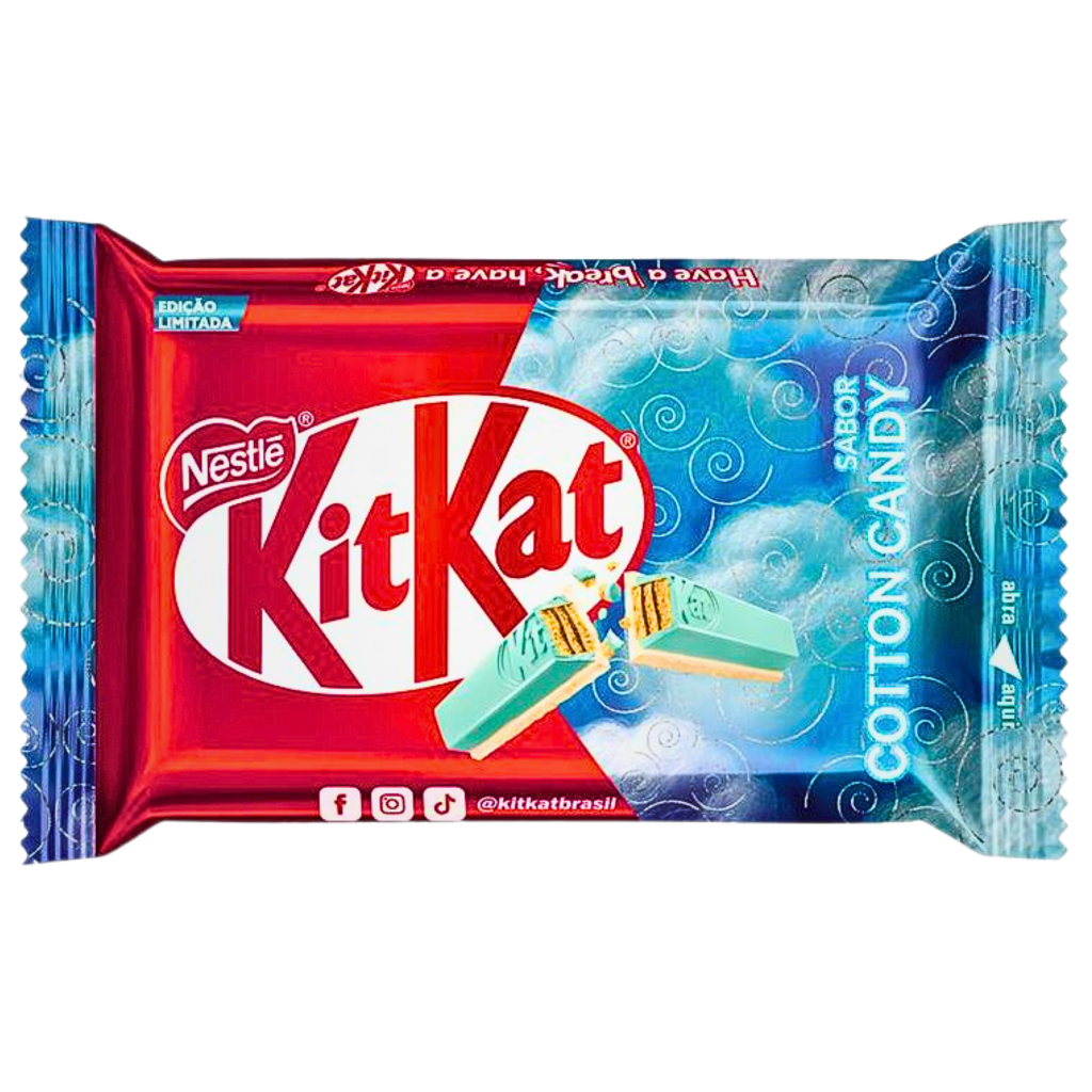 Kitkat Sabor Cotton Candy (Brazil) 41.5g