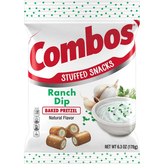 Combos Ranch Dip Baked Pretzel 382g